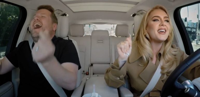 Adele James Corden
