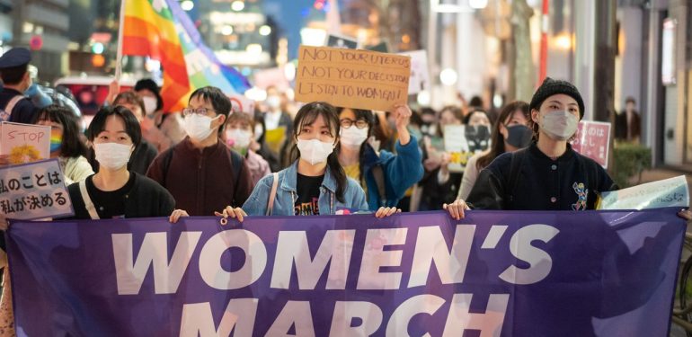 Womens Day March Tokyo