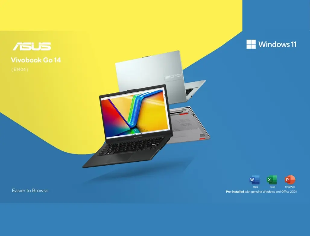 ASUS Vivobook Go 14, Laptop 6 Jutaan dengan Performa Gahar