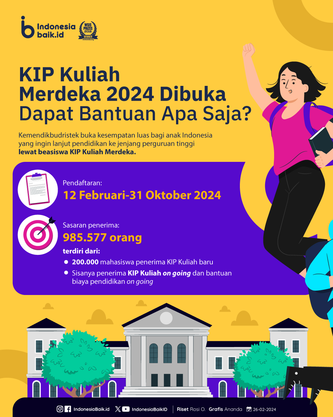 kip-kuliah-merdeka-2024-dibuka,-dapat-bantuan-apa-saja?