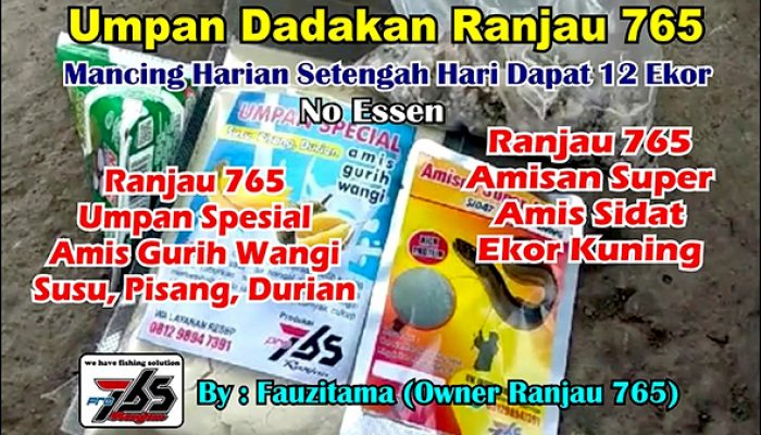 kabarmancing-channel-:-umpan-dadakan-ranjau-765,-mancing-harian-½-hari-dapat-12-ekor