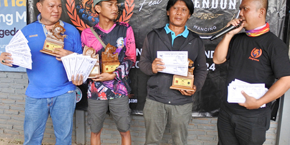 Mancing Bareng ‘NR Fishing feat PMC Saung Ngendon’ Juara Induk 1 Hendry CFC