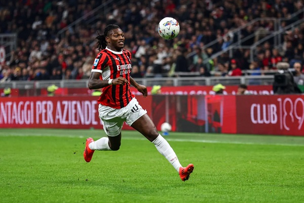 tampil-baik-lawan-monza,-rafael-leao-siap-starter-lawan-madrid