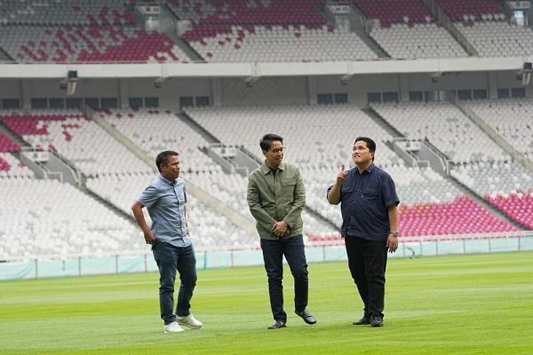 timnas-indonesia-jamu-jepang-di-sugbk,-kondisi-rumput-terbaik