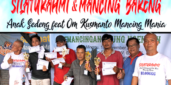 Kabarmancing Channel : ‘Anak Sedeng feat Kusmanto Mancing Mania’ Ugal-Ugalan di Saung Ngendon