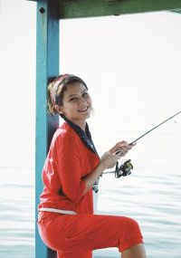Aishah Gray: Menyelam & Mancing