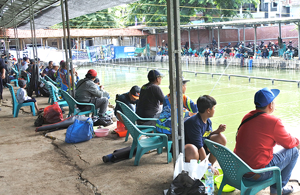 cokro-88-:-dulu-sepi,-ganti-pengelola-ramai-didatangi-pemancing,-lomba-seminggu-3-kali