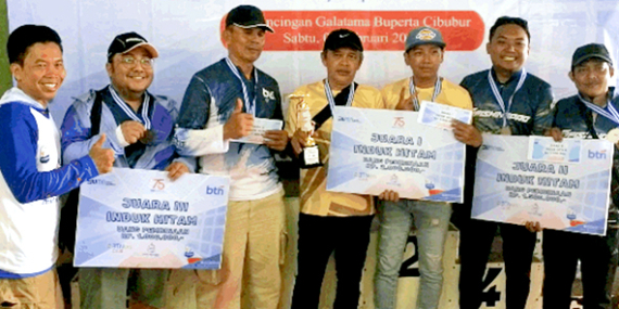 ‘Fishing Tournament Mini Olympic 2025’ HUT BTN Ke 75 di Telaga Cibubur