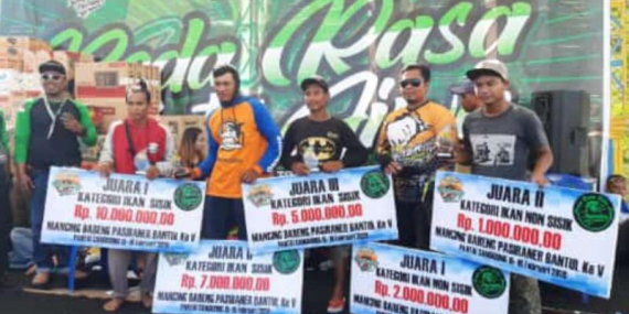 Mabar Anniv ke-5 Pasiraner Bantul; 1980 Pemancing Padati Pantai Cangkring