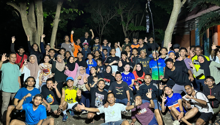 jelang-buka-puasa,-mapala-lalimpala-fkip-untad-gelar-fun-orienteering-sambil-ngabuburit