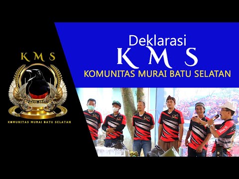 Deklarasi KMS (Komunitas Murai Batu Selatan), Meski sederhana namun Penuh Makna.