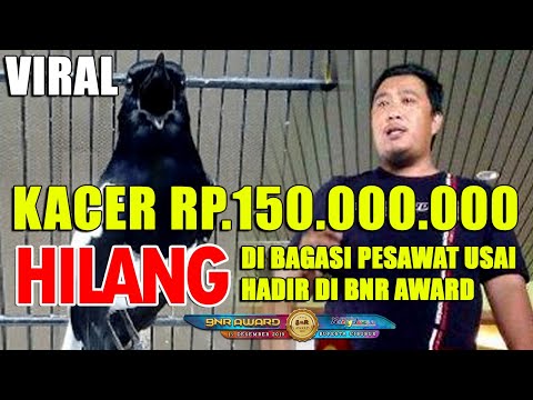 VIRAL..!!! Kicau Mania PONTIANAK KEHIALANGAN BURUNG KACER Seharga 150 JUTA Di Bagasi Pesawat