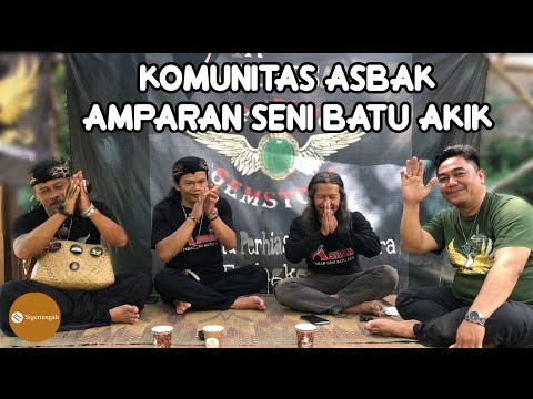 NGOBROL SANTAI TENTANG BATU AKIK BERSAMA KOMUNITAS ASBAK BANDUNG