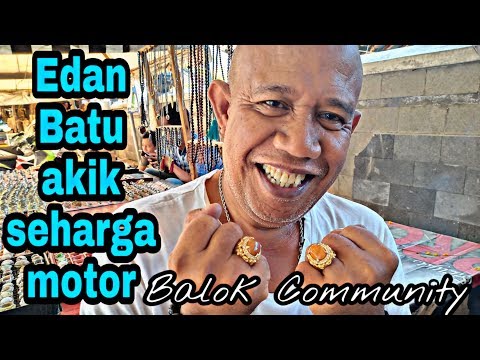 Komunitas pecinta batu akik di lombok || Balok Community