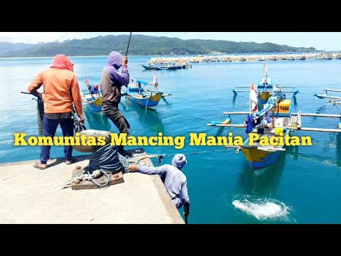 Komunitas Mancing Mania Pacitan|| Pesta straike pompano di jembatan koang.