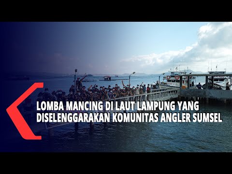 Lomba Mancing Di Laut Lampung Yang Diselenggarakan Komunitas Angler Sumsel