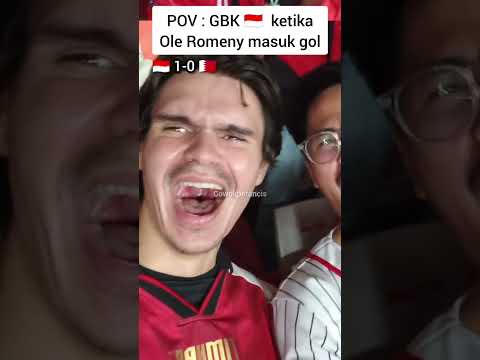 Goalllll Ole Romeny #oleromeny #gol #timnas #timnasday #kitagaruda #indonesiavsbahrain #gbk #garuda