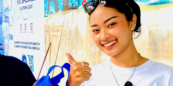 Kabarmancing Channel : Neng April Birthday, Supported by Daimaru & Captain