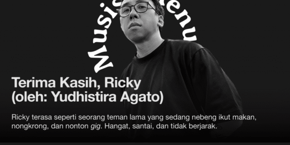 Terima Kasih, Ricky (oleh: Yudhistira Agato)