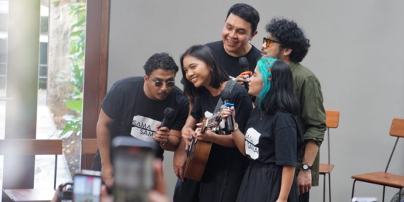 Dere, Idgitaf, Kunto Aji, Sal Priadi, dan Tulus Siap Jalani Tur Sama Sama