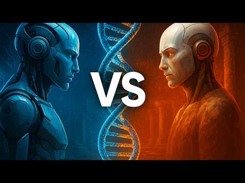 Should Humanity Control Its Own Evolution? A.I. vs. A.I. Debate on Genetic Engineering