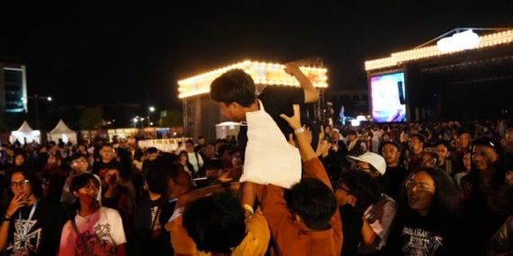 WYAT, The Skit, Teori, dan Barmy Blokes Turut Menyukseskan Latihan Pestapora Solo