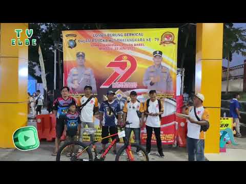 22062025 KICAU MANIA BABEL GELAR LOMBA BURUNG BERKICAU HUT BHAYANGKARA KE-79 POLDA BABEL