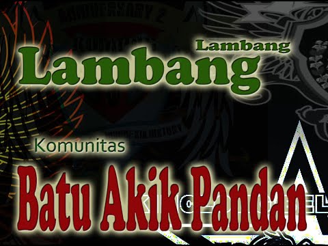 PECINTA BATU PANDAN MEMILIKI LAMBANG DAN LOGO KOMUNITAS, SLIDE SHOW LOGO KOMUNITAS PANDAN