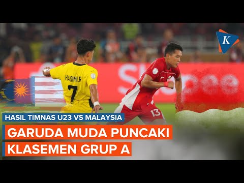 Hasil Akhir Timnas U23 Indonesia Vs Malaysia 0-0: Garuda Muda Pemuncak Klasemen