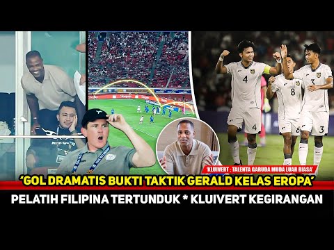 ‘KAMI KALAH SEGALANYA’! Pelatih Filipina U23 akui,Timnas U23 menggila~Reaksi Patrick girang diTribun