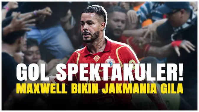 video:-maxwell-persembahkan-gol-debut-spektakuler untuk jakmania