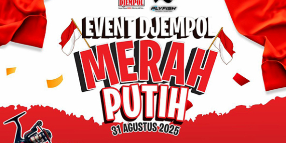 ‘Event Djempol Merah Putih’ 31 Agustus 2025, Free 1 Lapak 1 Ril Plyfish