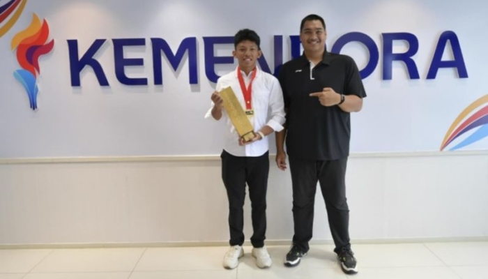 sambut-juara-dunia-aquabike-ratag,-menpora:-teruslah-berlatih