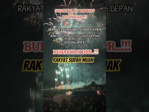 Rakyat sudah muak… bubarkan DPR #buruhbersatu #fypシ゚viral