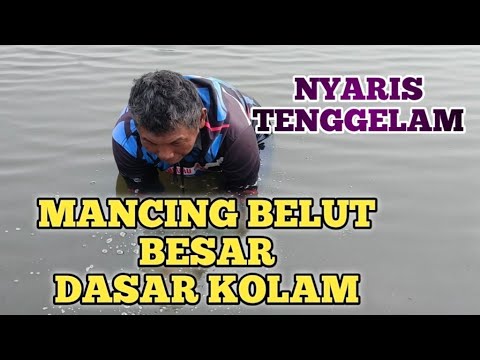 Keseruan mancing, hampir tenggelam gara-gara belut besar