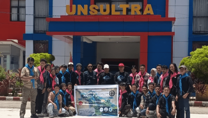 mapala-unsultra-ekspedisi-ke-pegunungan-mekongga,-rektor-memberi-apresiasi-tinggi