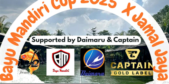 ‘Bayu Mandiri Cup 2025’ di Jamal Jaya, 64 Lapak, Free Jersey & 1 Pcs Kail Daimaru