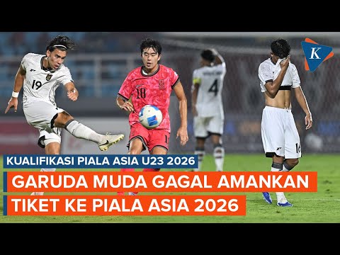 Hasil Akhir Timnas U23 Indonesia Vs Korea Selatan 0-1: Garuda Muda Gagal ke Piala Asia U23 2026