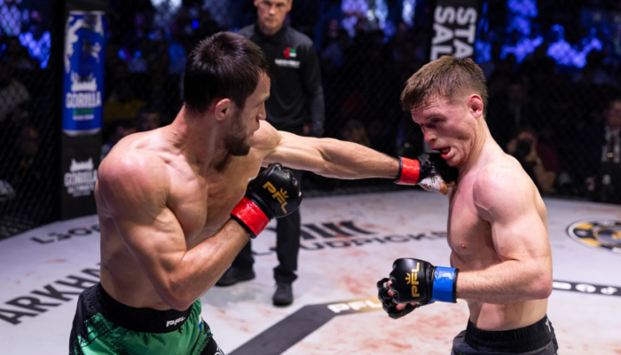 kalahkan-paul-hughes,-usman-nurmagomedov-rebut-gelar-juara-kelas-ringan-pfl