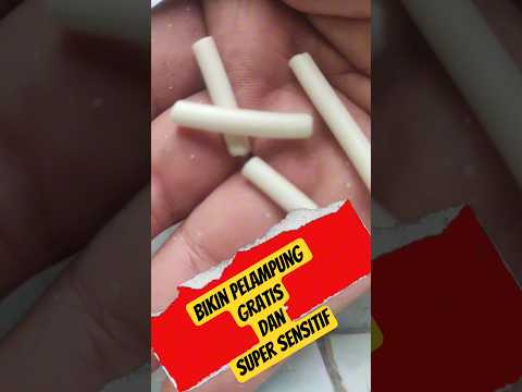 Cara bikin Pelampung mancing sepat siam Gratis mudah dan Super sensitive #fishing #mancing