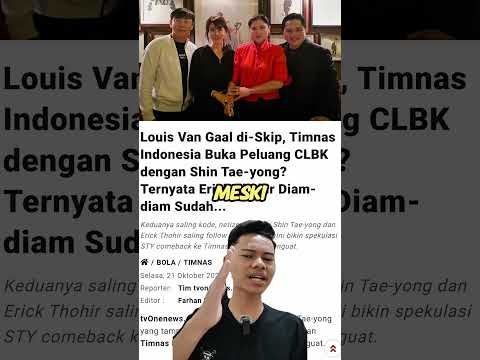 TIMNAS GARUDA CLBK SAMA SHIN TAE YONG‼️ #beritabolaterbaru #beritaterkini