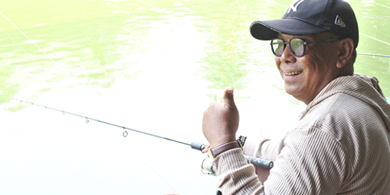 Juragan Sunda : Ngga Suka Liat Orang Mancing, Sekarang Ketagihan “Saya Pernah Juara 1 Dapet Mobil”