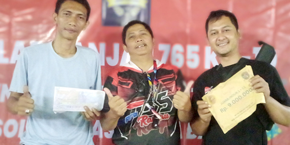 Milad Ranjau 765 Ke-10 feat New Galapung Villa, 44 Lapak Full, Juara Induk 1 Arus Liar