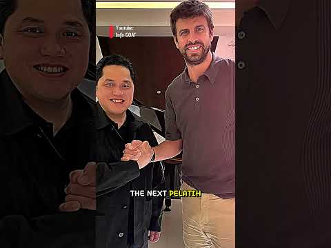 Inilah sosok pelatih timnas Indonesia, Erick tampaknya menunjuk Gerard Pique