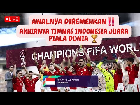 GARUDA DIREMEHKAN ‼️ YUNANI vs TIMNAS INDONESIA | FINAL PIALA DUNIA 2026 | Full Match PES Gameplay
