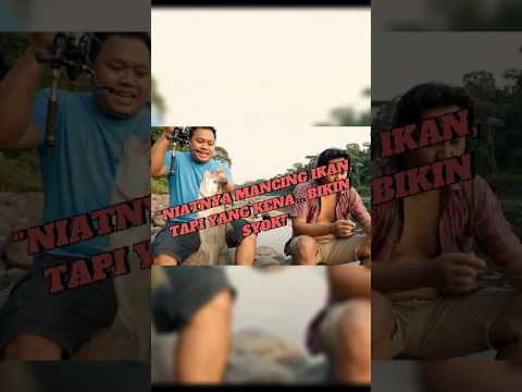 NIATNYA MANCING IKAN, TAPI YANG KENA….BIKIN SYOK! #shorts #veo3 #viral