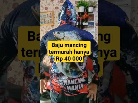 baju mancing termurah hanya Rp 40.000