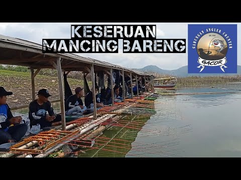 Seru nya mancing bareng.bersama member GACOR