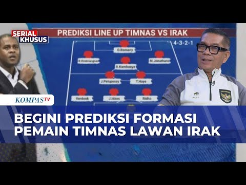 Prediksi Formasi Pemain-Strategi Timnas vs Irak di Laga Kualifikasi Piala Dunia oleh Bung Ropan