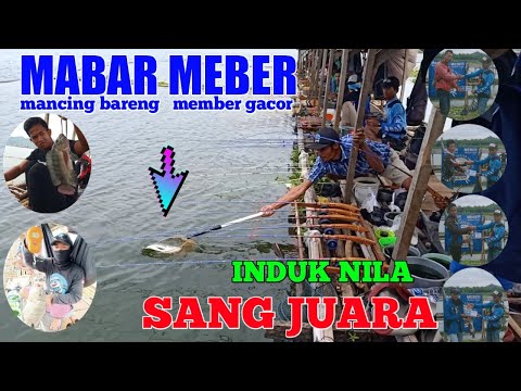 Mancing bareng member counter – DANAU CIRATA